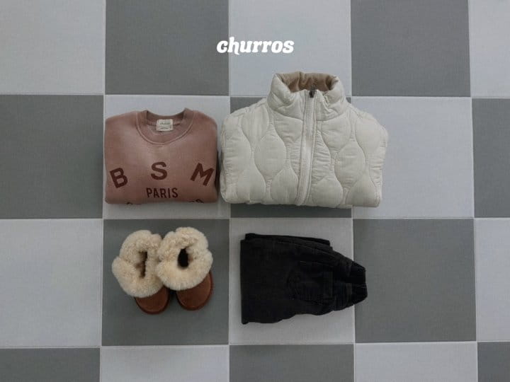 Churros - Korean Children Fashion - #kidsstore - Unbal Corduroy Pants - 5