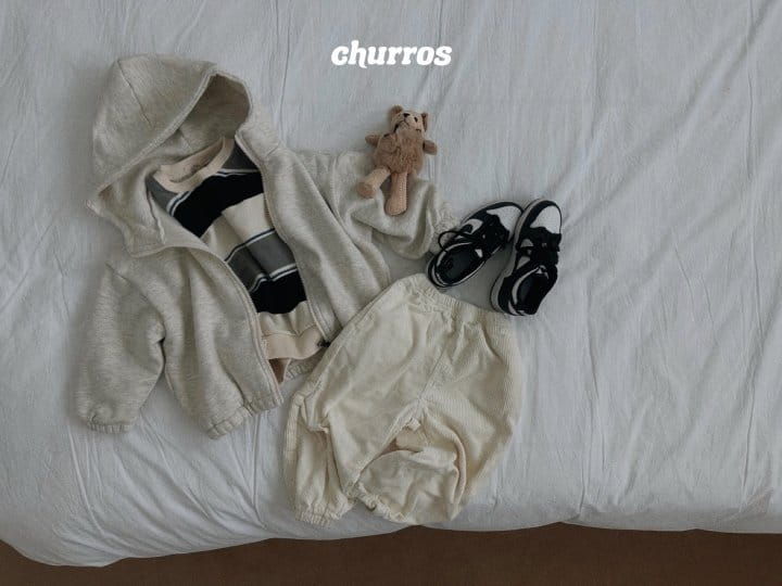 Churros - Korean Children Fashion - #kidzfashiontrend - Virgin Corduroy Pants - 2