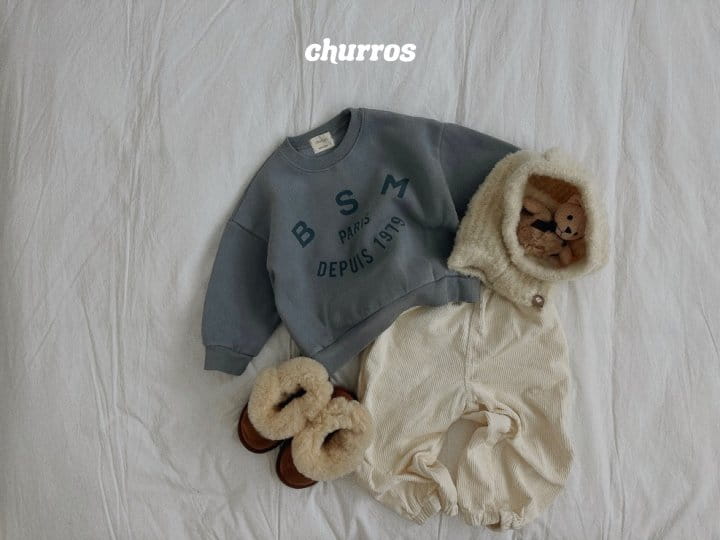 Churros - Korean Children Fashion - #littlefashionista - BSM Fleece Sweatshirt - 2