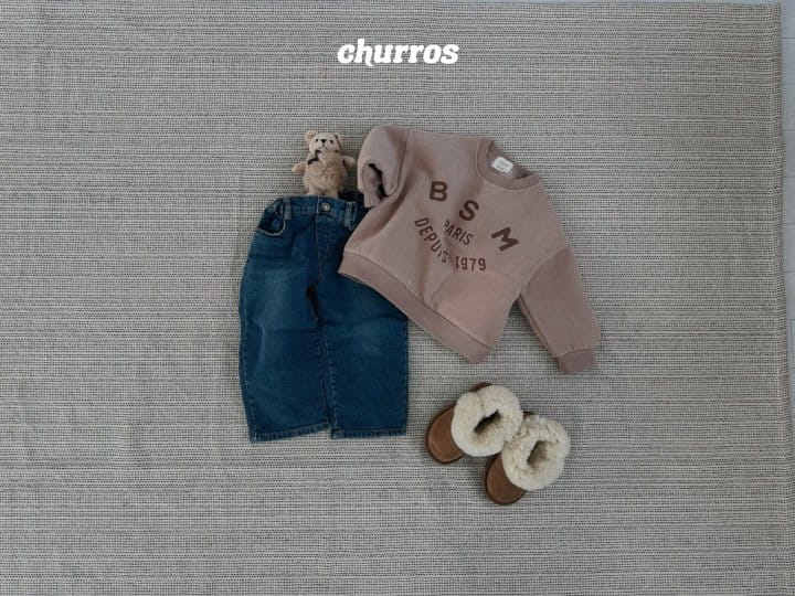 Churros - Korean Children Fashion - #magicofchildhood - BSM Fleece Sweatshirt - 3