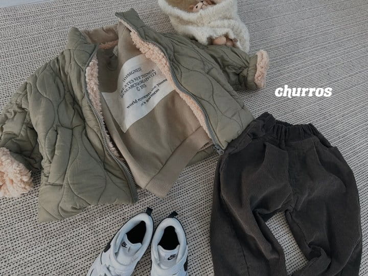 Churros - Korean Children Fashion - #magicofchildhood - Unbal Corduroy Pants - 9