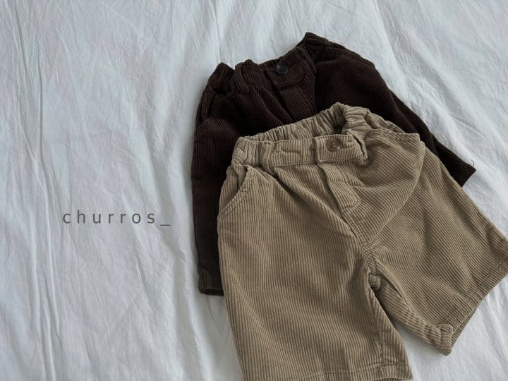 Churros - Korean Children Fashion - #magicofchildhood - Corduroy Pants - 4