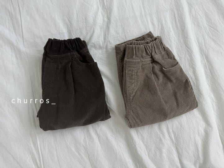 Churros - Korean Children Fashion - #minifashionista - Unbal Corduroy Pants - 10