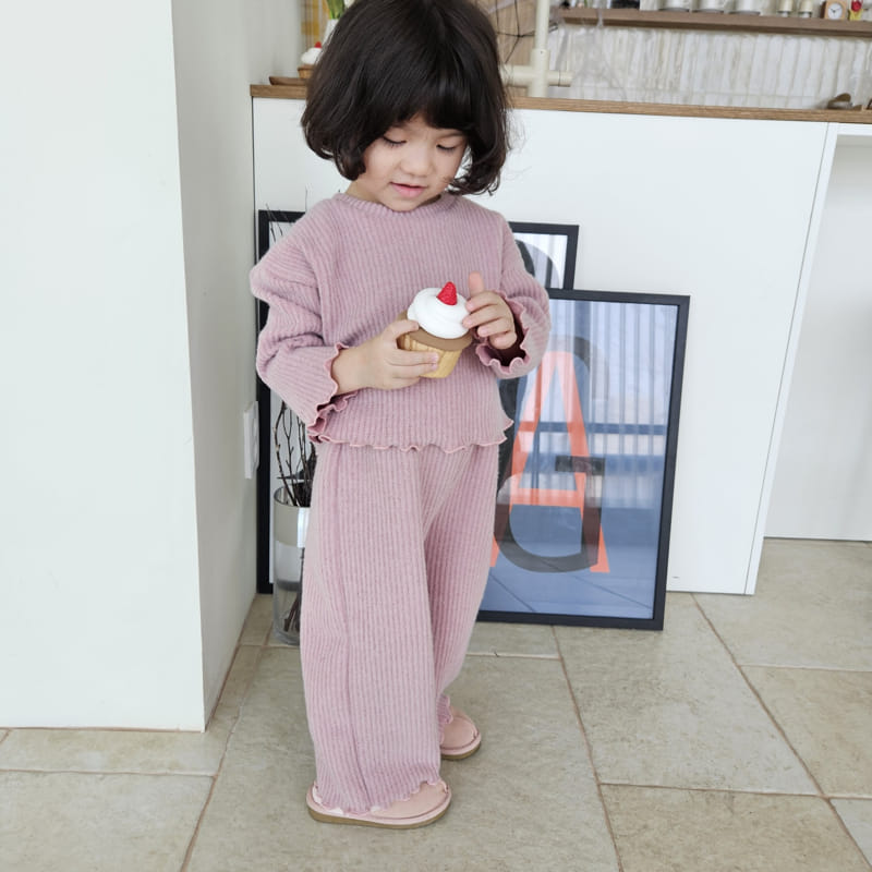 Color - Korean Children Fashion - #childofig - Cracker Top Bottom Set - 7