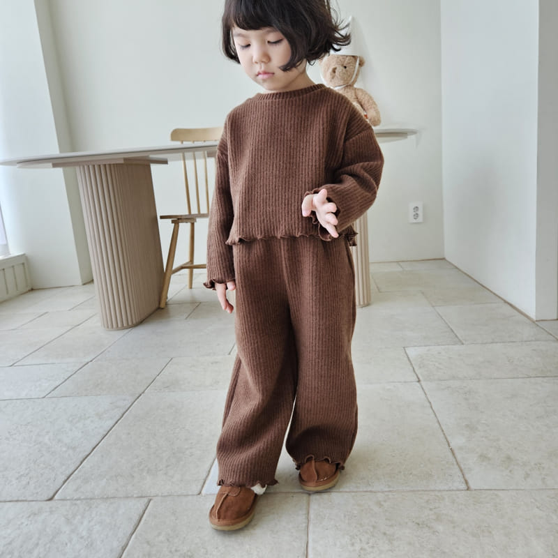 Color - Korean Children Fashion - #designkidswear - Cracker Top Bottom Set - 9