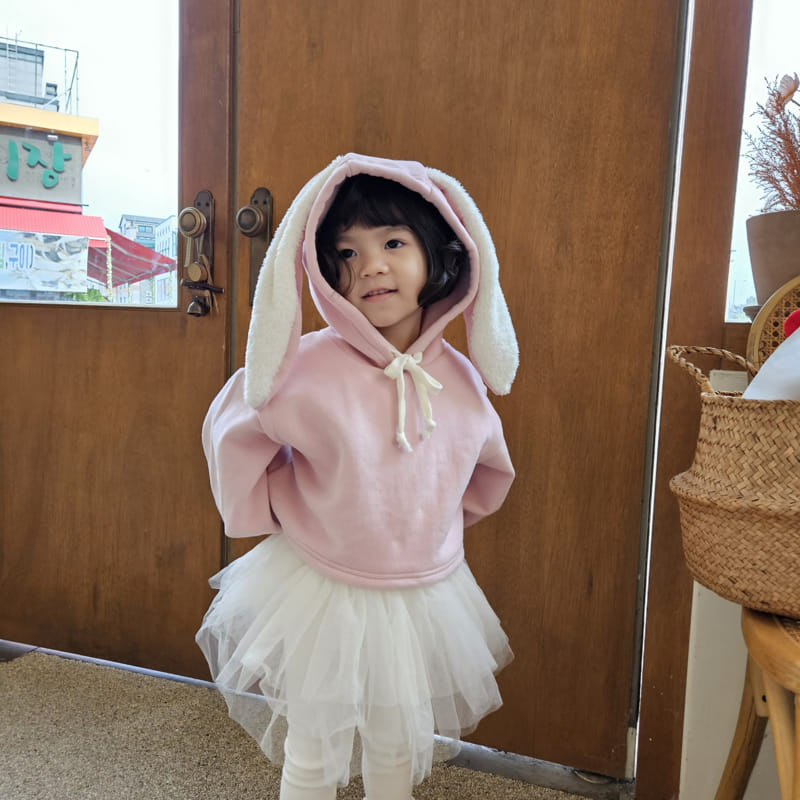 Color - Korean Children Fashion - #discoveringself - Bunny Hoody Tee - 3