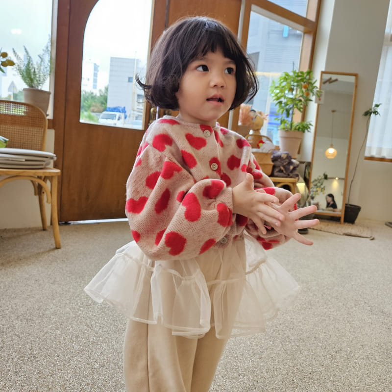 Color - Korean Children Fashion - #discoveringself - Heart Cardigan - 10