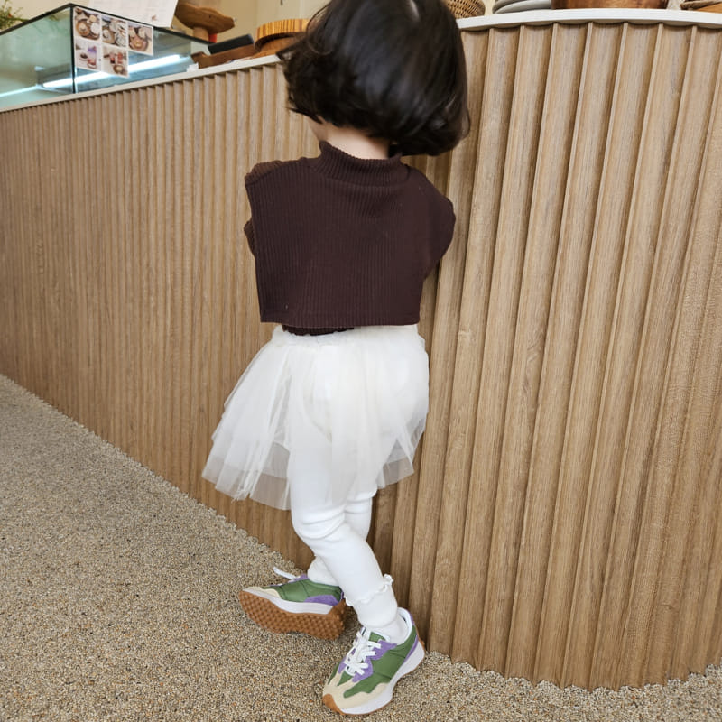 Color - Korean Children Fashion - #fashionkids - Shabang Skirt Leggings - 5