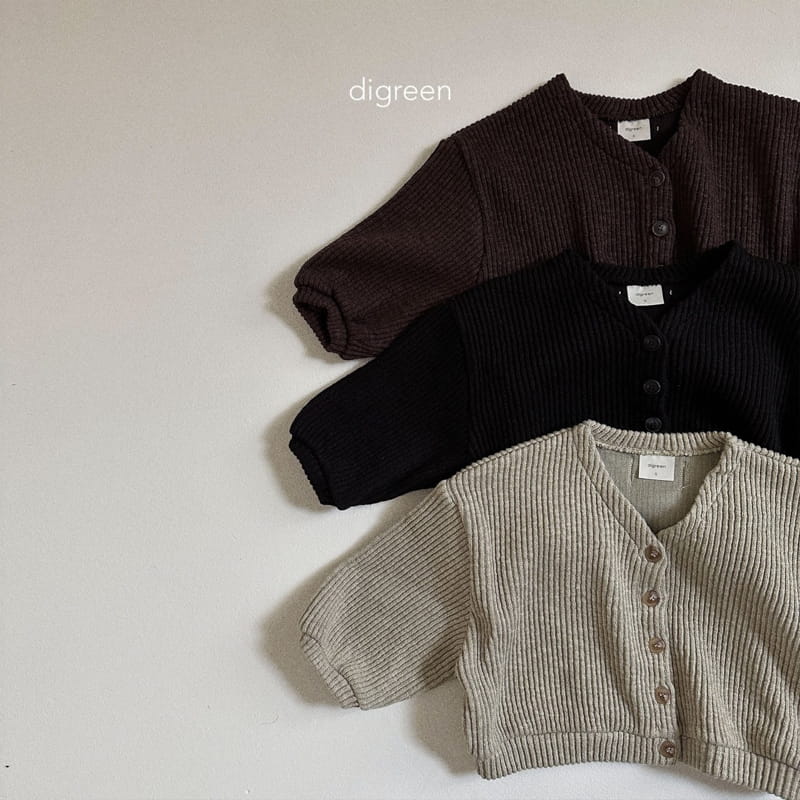 Digreen - Korean Children Fashion - #childofig - Cozy Cardigan - 3