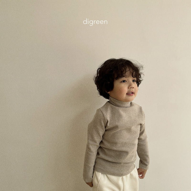 Digreen - Korean Children Fashion - #childofig - Daily St Turtleneck Tee - 2