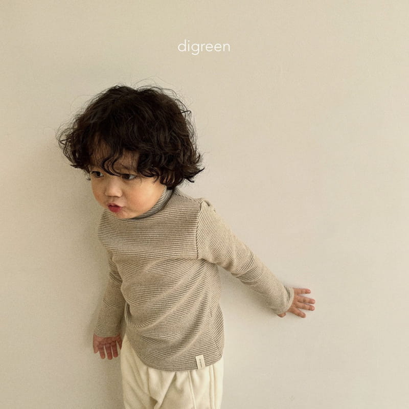 Digreen - Korean Children Fashion - #childofig - Daily St Turtleneck Tee - 3