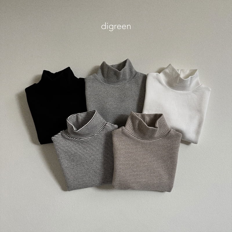 Digreen - Korean Children Fashion - #childofig - Daily Turtleneck Tee