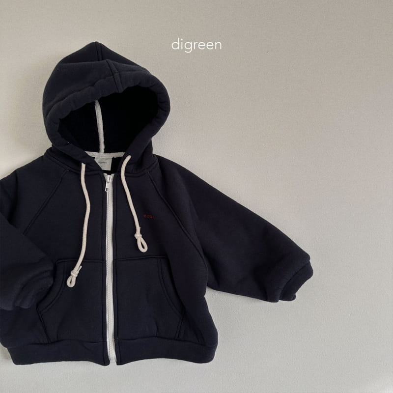 Digreen - Korean Children Fashion - #childofig - Point Dumble Hoody Jumper - 8