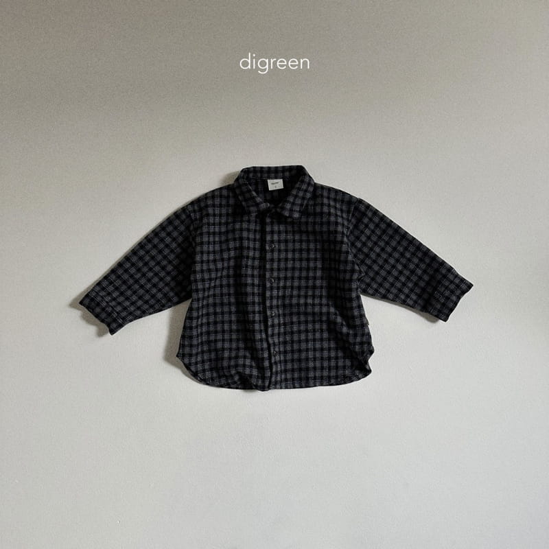 Digreen - Korean Children Fashion - #childofig - Square Shirt - 7