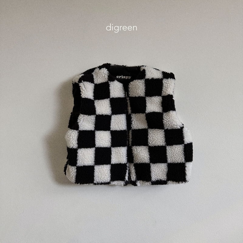 Digreen - Korean Children Fashion - #childofig - Chrispy Reversible ?Vest - 11