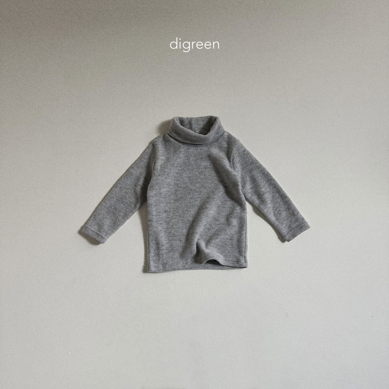 Digreen - Korean Children Fashion - #childofig - Vanilla Turtleneck Tee - 7