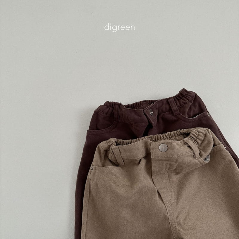 Digreen - Korean Children Fashion - #childofig - Warm Peach Pants - 2