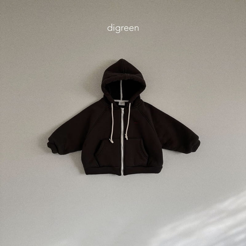 Digreen - Korean Children Fashion - #childrensboutique - Point Dumble Hoody Jumper - 9