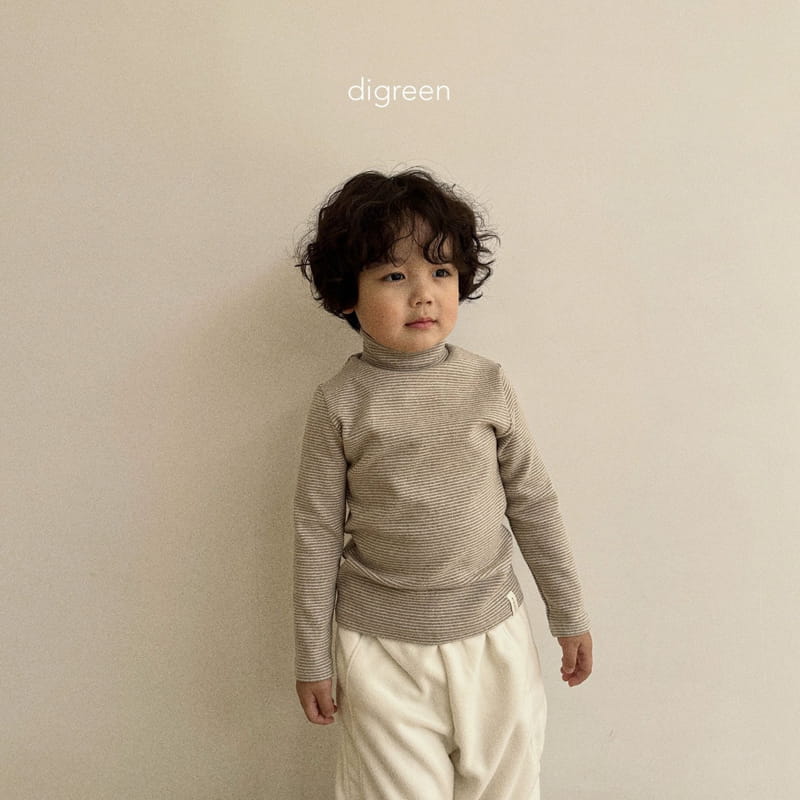 Digreen - Korean Children Fashion - #designkidswear - Daily St Turtleneck Tee - 5