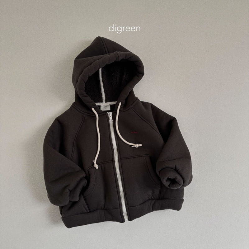 Digreen - Korean Children Fashion - #designkidswear - Point Dumble Hoody Jumper - 10