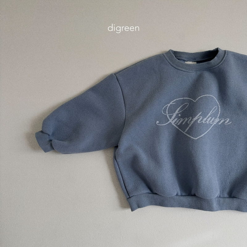 Digreen - Korean Children Fashion - #designkidswear - Heart Sweatshirt - 8