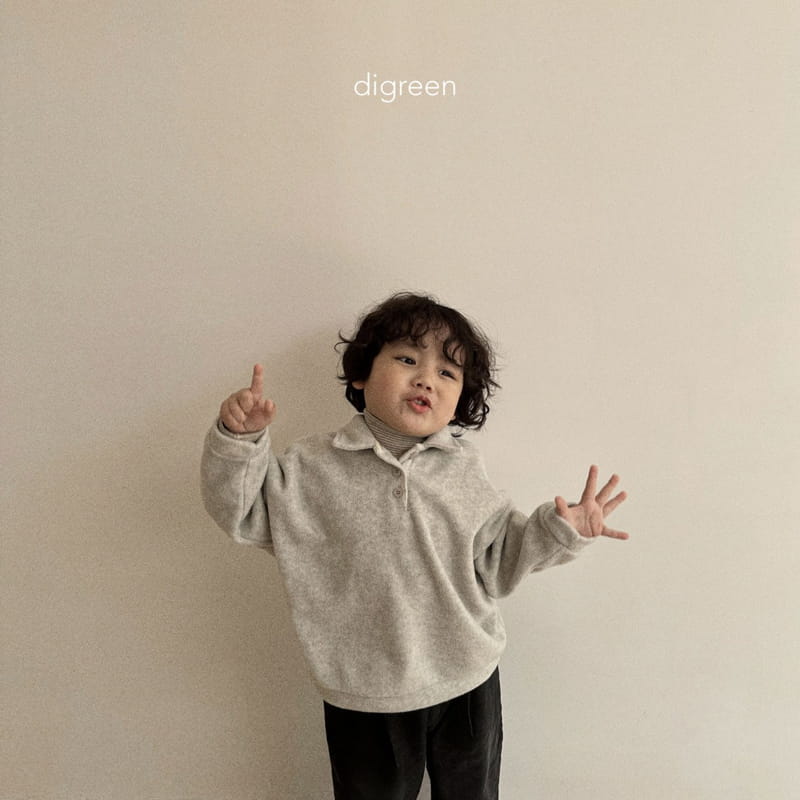 Digreen - Korean Children Fashion - #fashionkids - Paul Collar Tee - 10