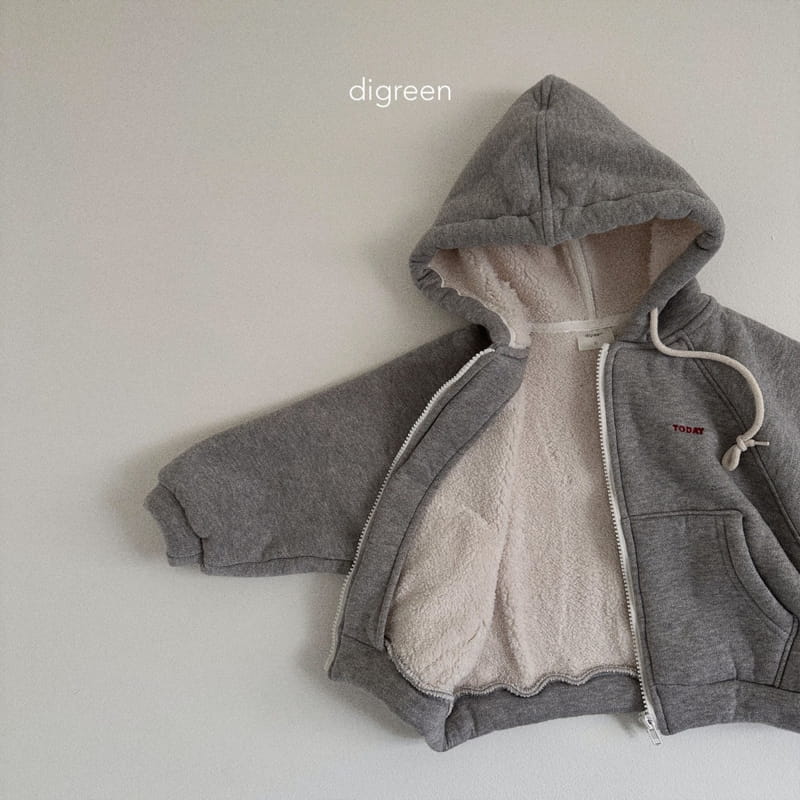 Digreen - Korean Children Fashion - #fashionkids - Point Dumble Hoody Jumper - 12