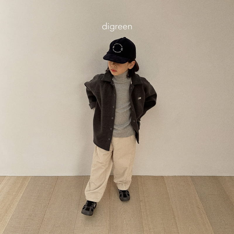 Digreen - Korean Children Fashion - #fashionkids - Bbu Shong Rib Pants - 5