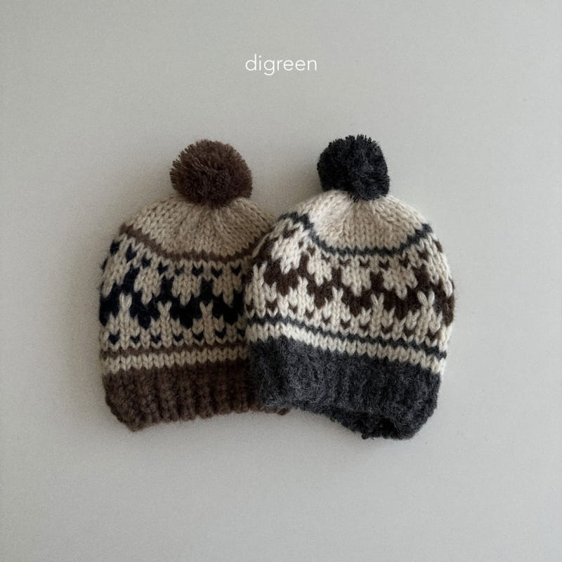 Digreen - Korean Children Fashion - #kidsshorts - Cowi Chan Beanie - 2