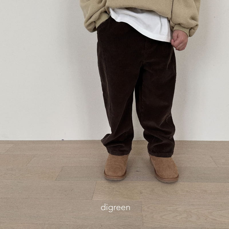 Digreen - Korean Children Fashion - #kidsshorts - Bbu Shong Rib Pants - 6