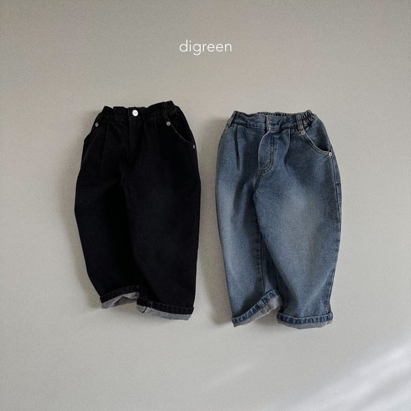 Digreen - Korean Children Fashion - #kidsshorts - Tong Denim Jeans