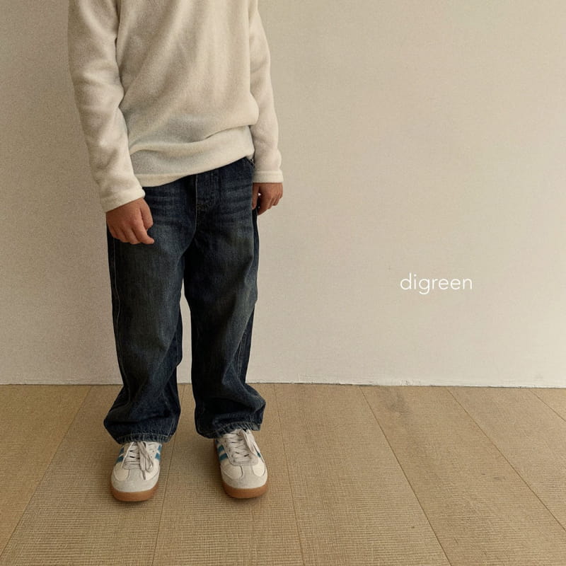 Digreen - Korean Children Fashion - #kidzfashiontrend - Divide Jeans - 6