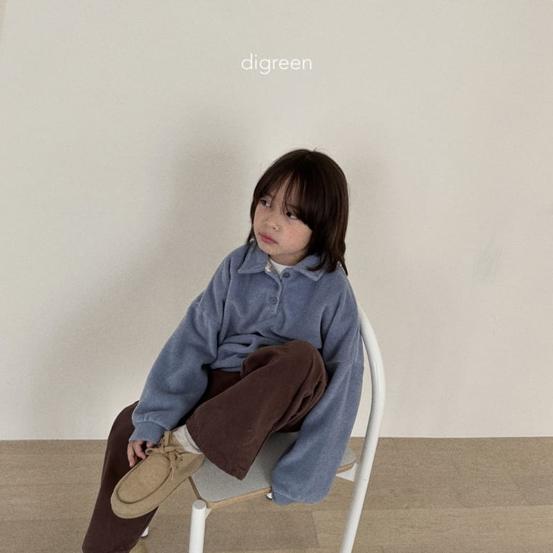 Digreen - Korean Children Fashion - #littlefashionista - Paul Collar Tee