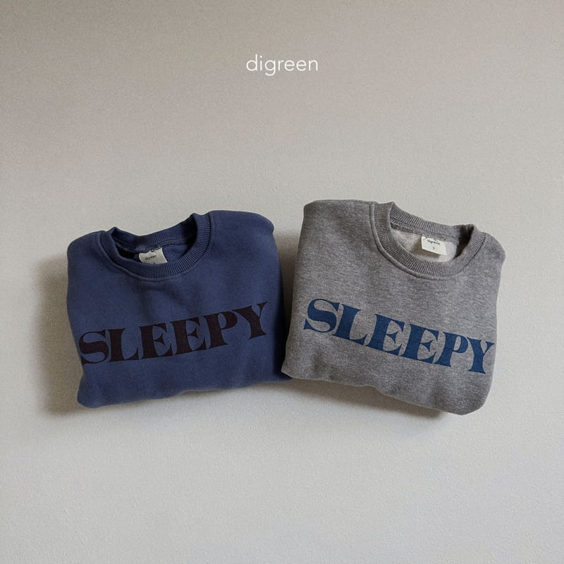 Digreen - Korean Children Fashion - #Kfashion4kids - Sleepy Sweatshirt - 4