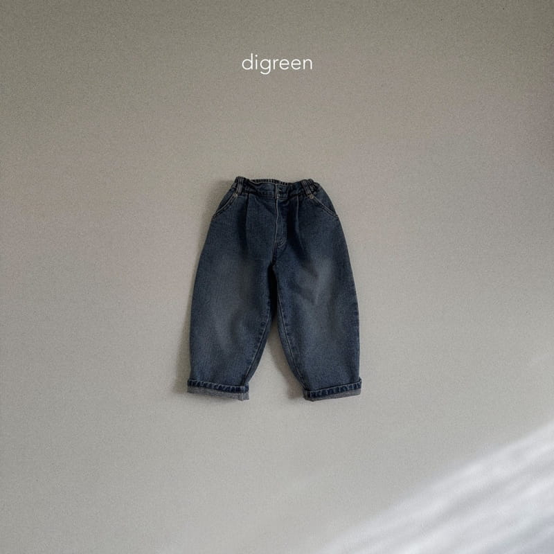 Digreen - Korean Children Fashion - #littlefashionista - Tong Denim Jeans - 5