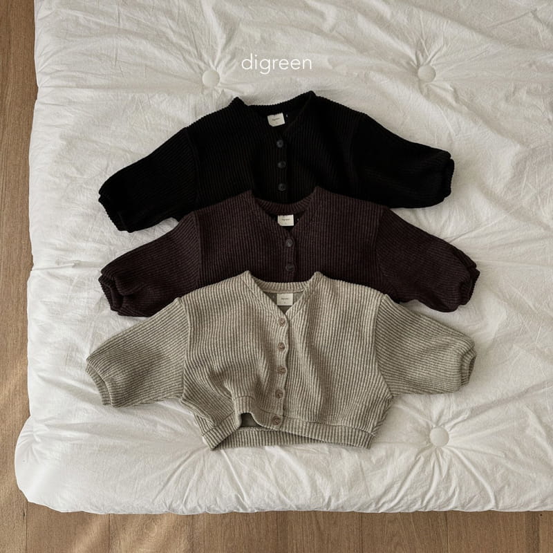 Digreen - Korean Children Fashion - #minifashionista - Cozy Cardigan