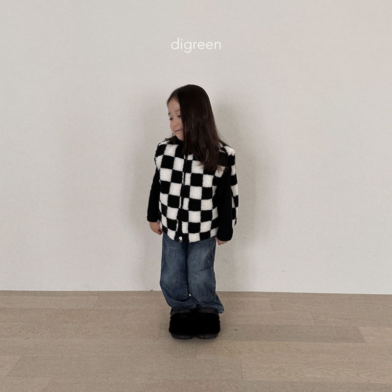 Digreen - Korean Children Fashion - #minifashionista - Divide Jeans - 10