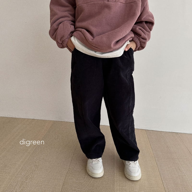 Digreen - Korean Children Fashion - #minifashionista - Bbu Shong Rib Pants - 12