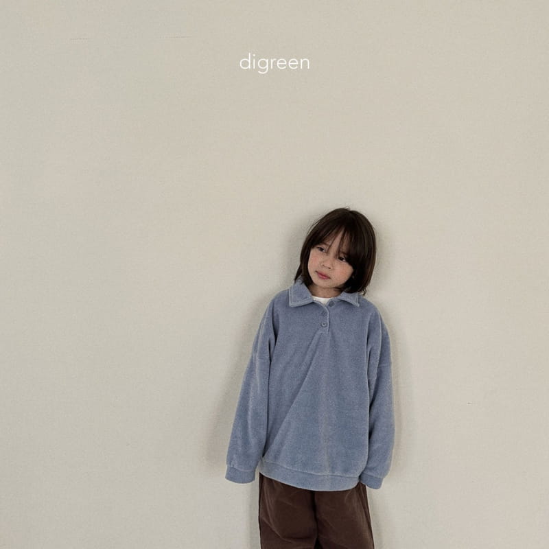 Digreen - Korean Children Fashion - #minifashionista - Paul Collar Tee - 4