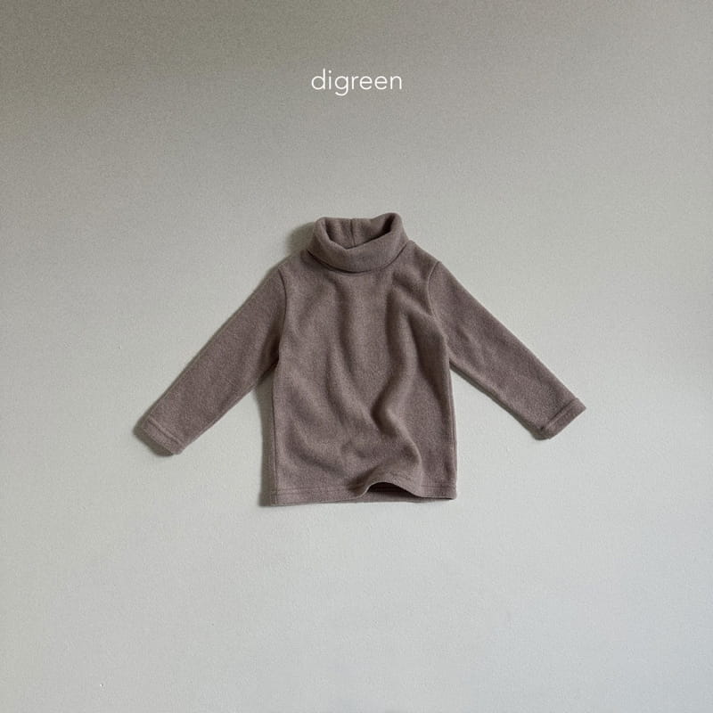 Digreen - Korean Children Fashion - #prettylittlegirls - Vanilla Turtleneck Tee - 5