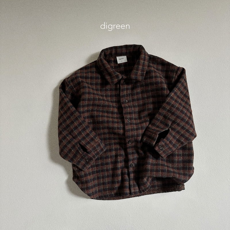 Digreen - Korean Children Fashion - #stylishchildhood - Square Shirt - 6