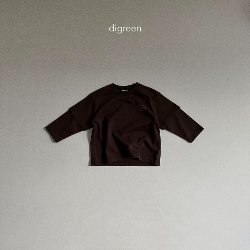 Digreen - Korean Children Fashion - #stylishchildhood - Kayered Tee - 3