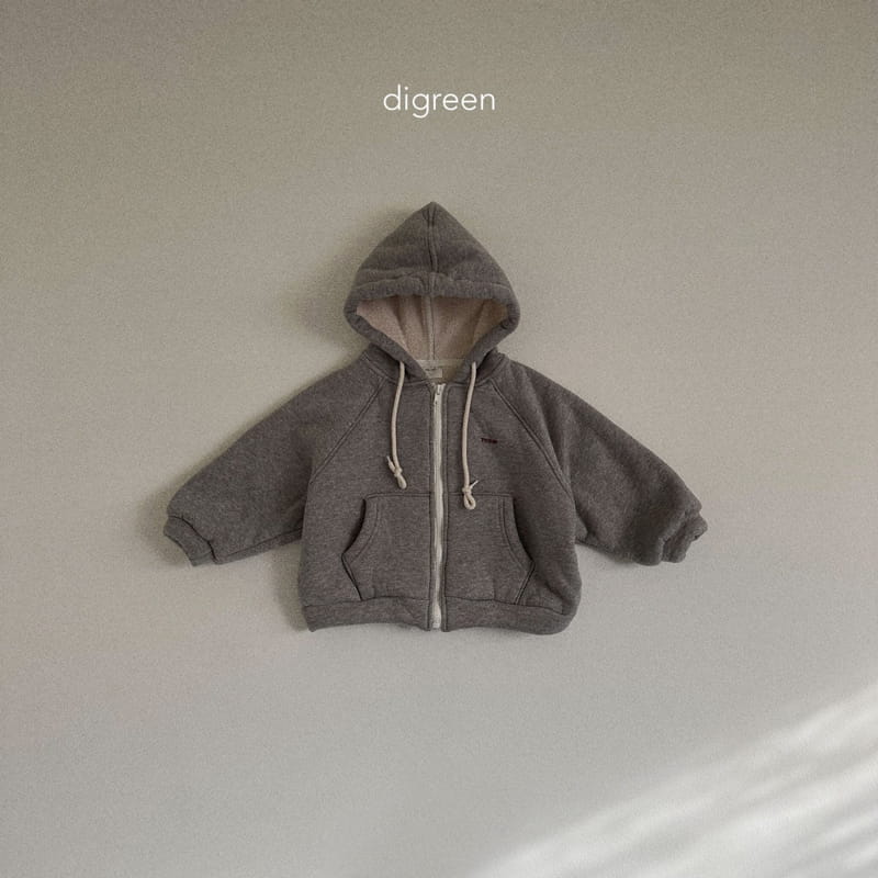 Digreen - Korean Children Fashion - #todddlerfashion - Point Dumble Hoody Jumper - 5