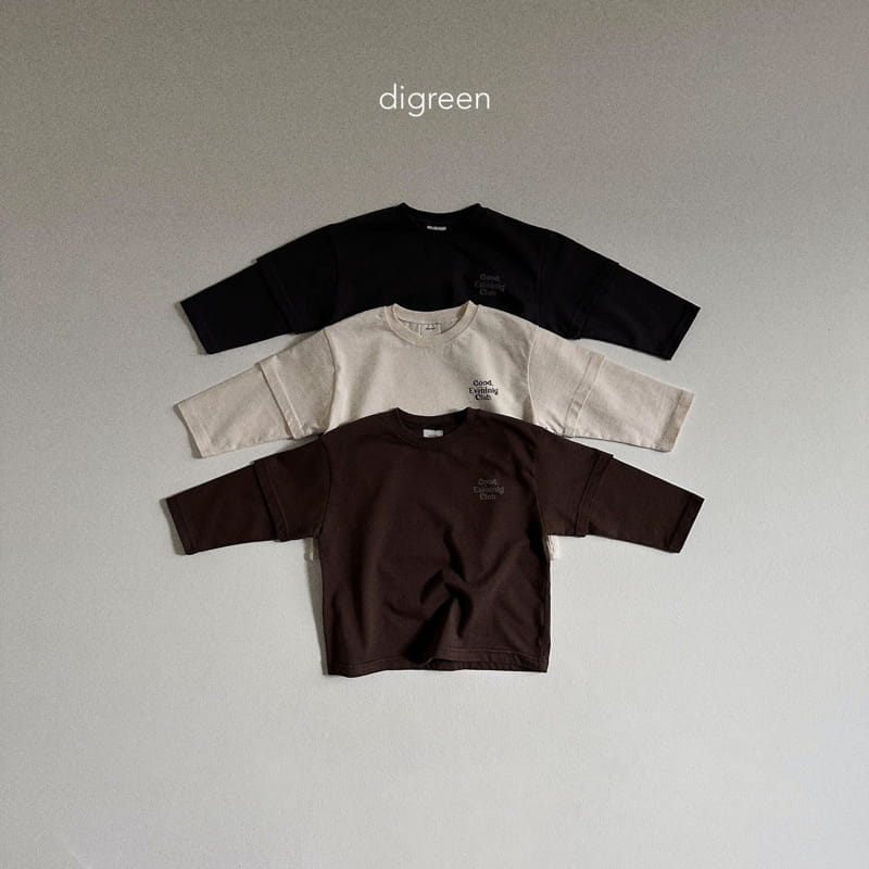 Digreen - Korean Children Fashion - #todddlerfashion - Kayered Tee