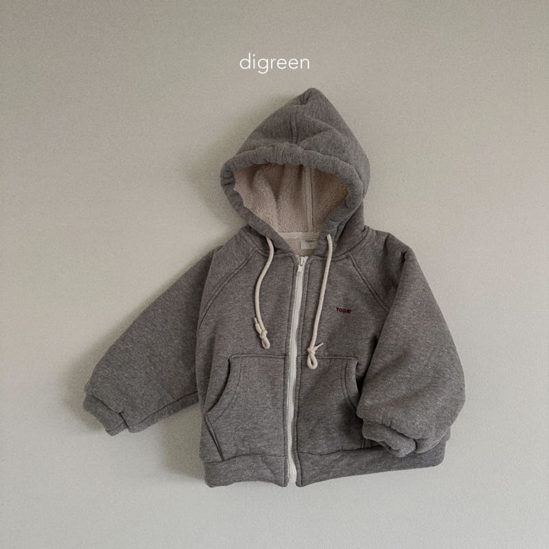 Digreen - Korean Children Fashion - #toddlerclothing - Point Dumble Hoody Jumper - 6