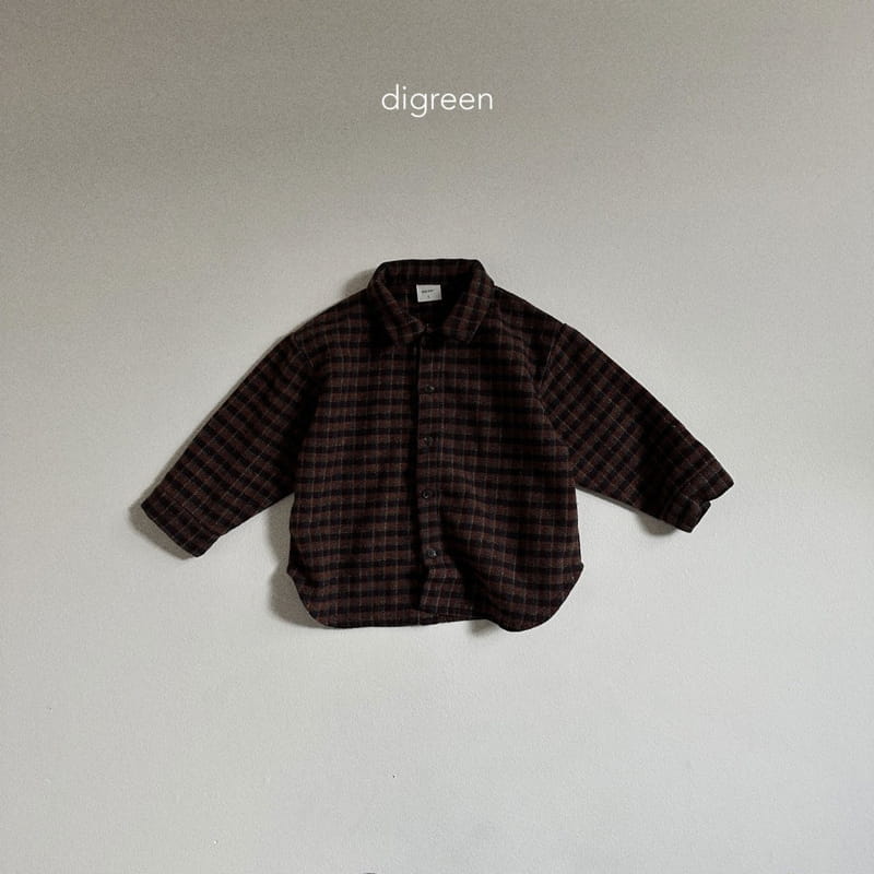 Digreen - Korean Children Fashion - #toddlerclothing - Square Shirt - 5