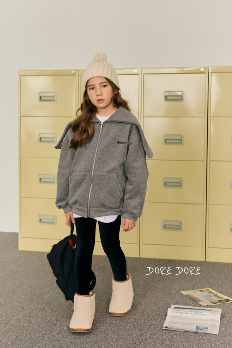 Dore Dore - Korean Children Fashion - #Kfashion4kids - Dore Hoody Zip-up - 8