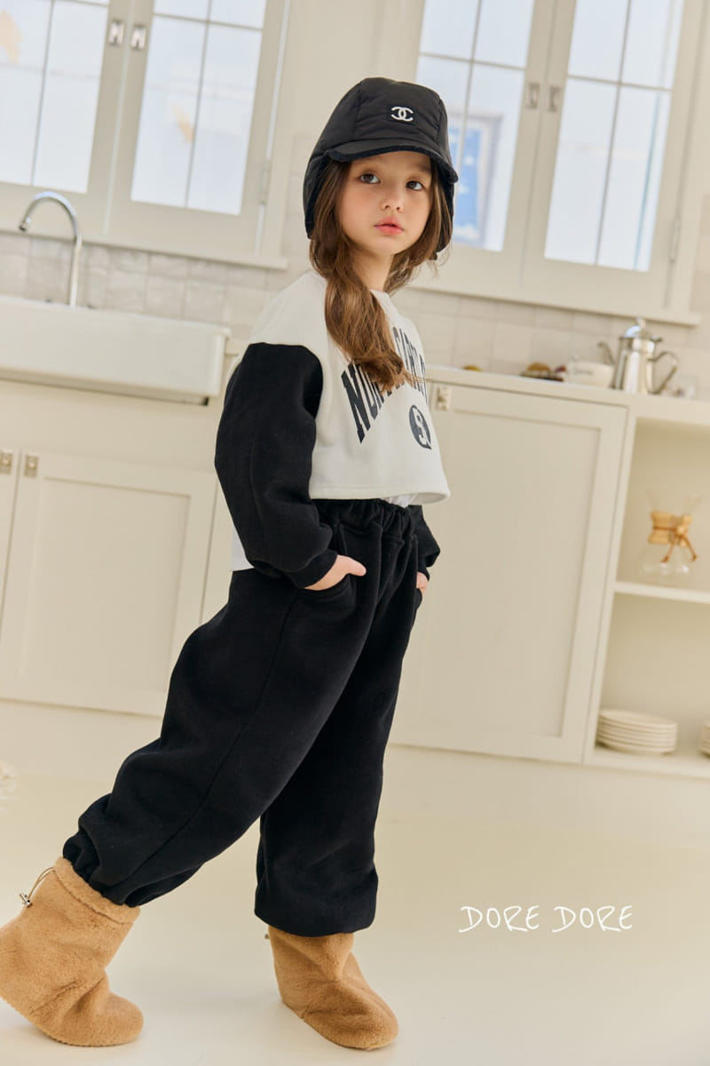 Dore Dore - Korean Children Fashion - #discoveringself - 56 Color Crop Sweatshirt - 11