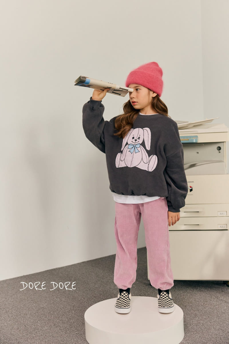 Dore Dore - Korean Children Fashion - #fashionkids - Lami Veloure Pants - 10