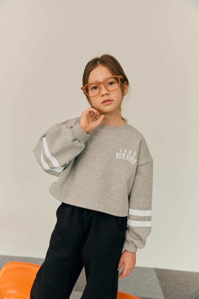 Dore Dore - Korean Children Fashion - #kidsshorts - 1980 Crop Sweatshirt - 11